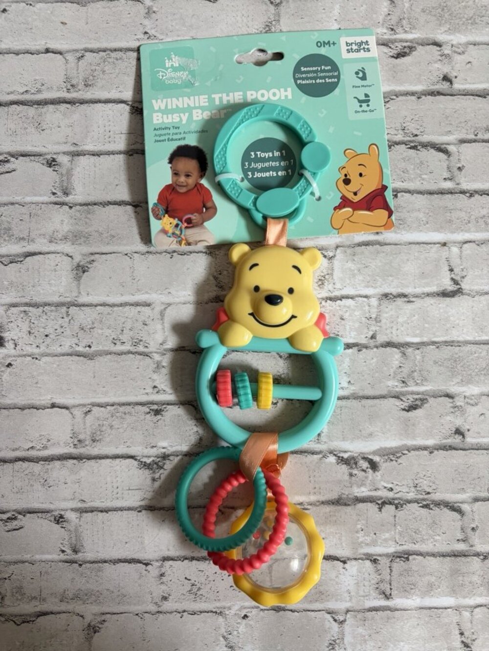 Disney Baby Winnie The Pooh Busy Bear Activity Toy NWT